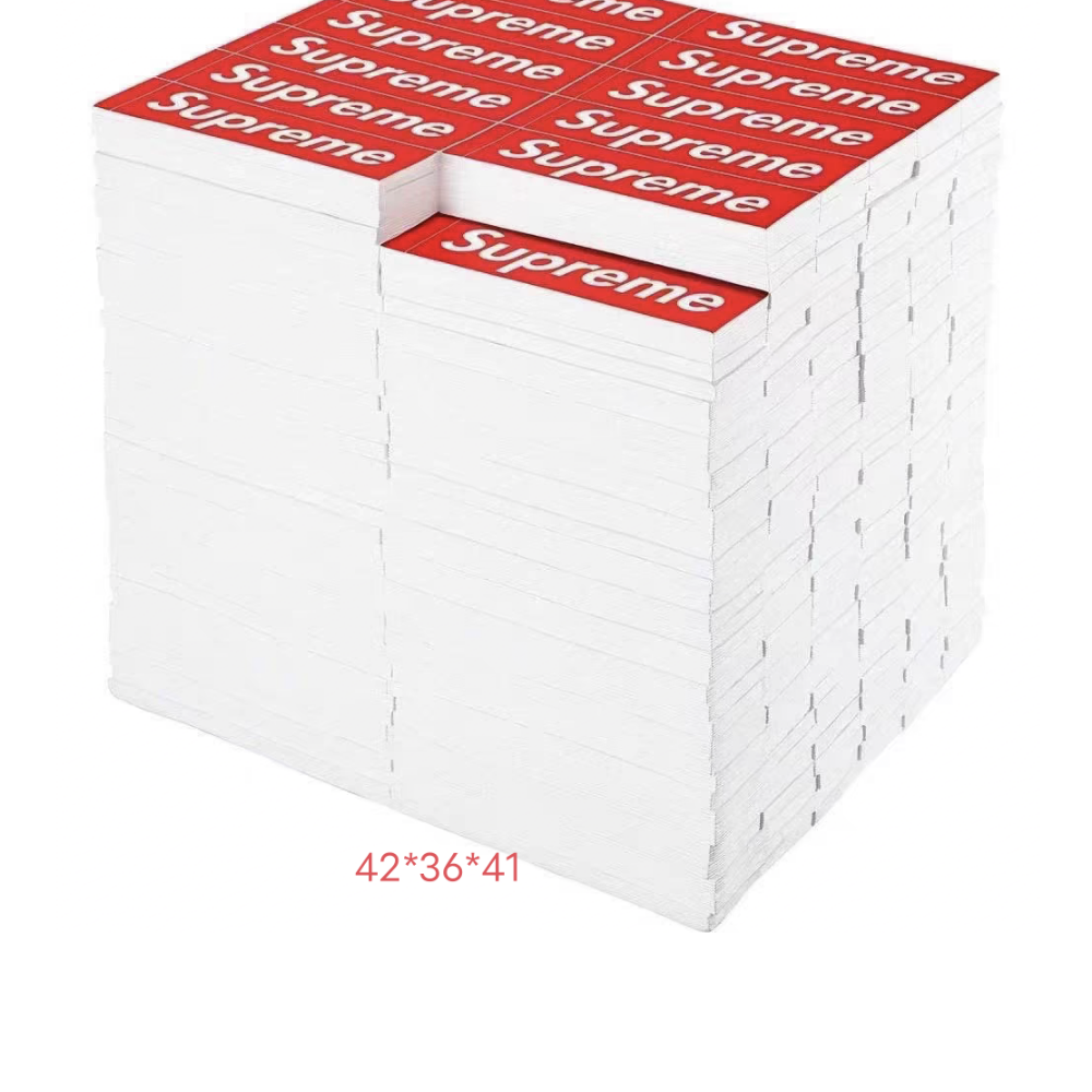 现货Supreme ROTARY HERO STICKER红色弹幕LOGO贴纸椅子桌子凳子