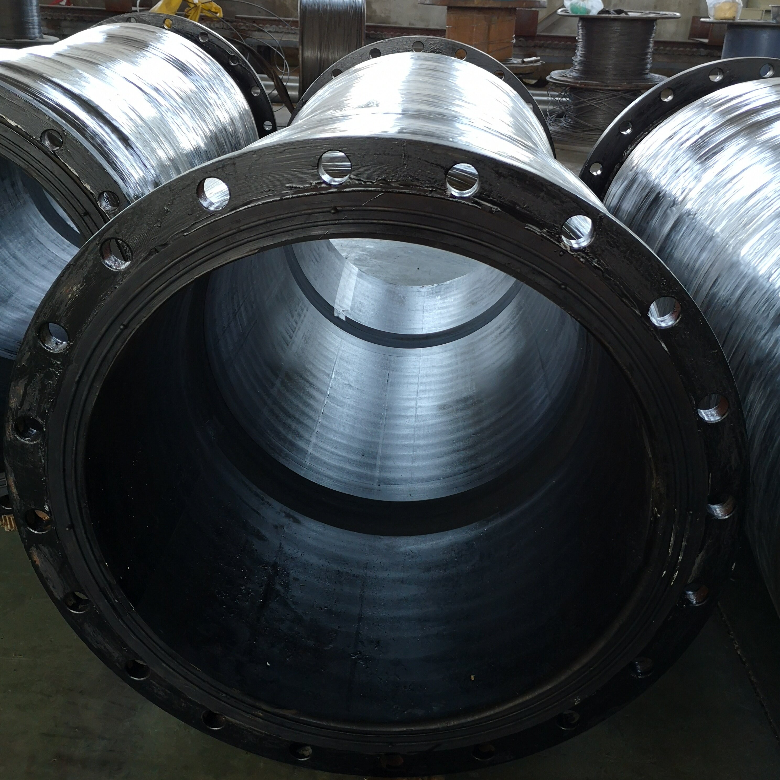 耐油耐温防爆钢丝编织缠绕胶管喷煤管喷煤粉胶管双层钢丝编织软管