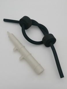 适用LG滚筒洗衣机塑料气压管塑胶管橡皮管黑色管创维水位压力管