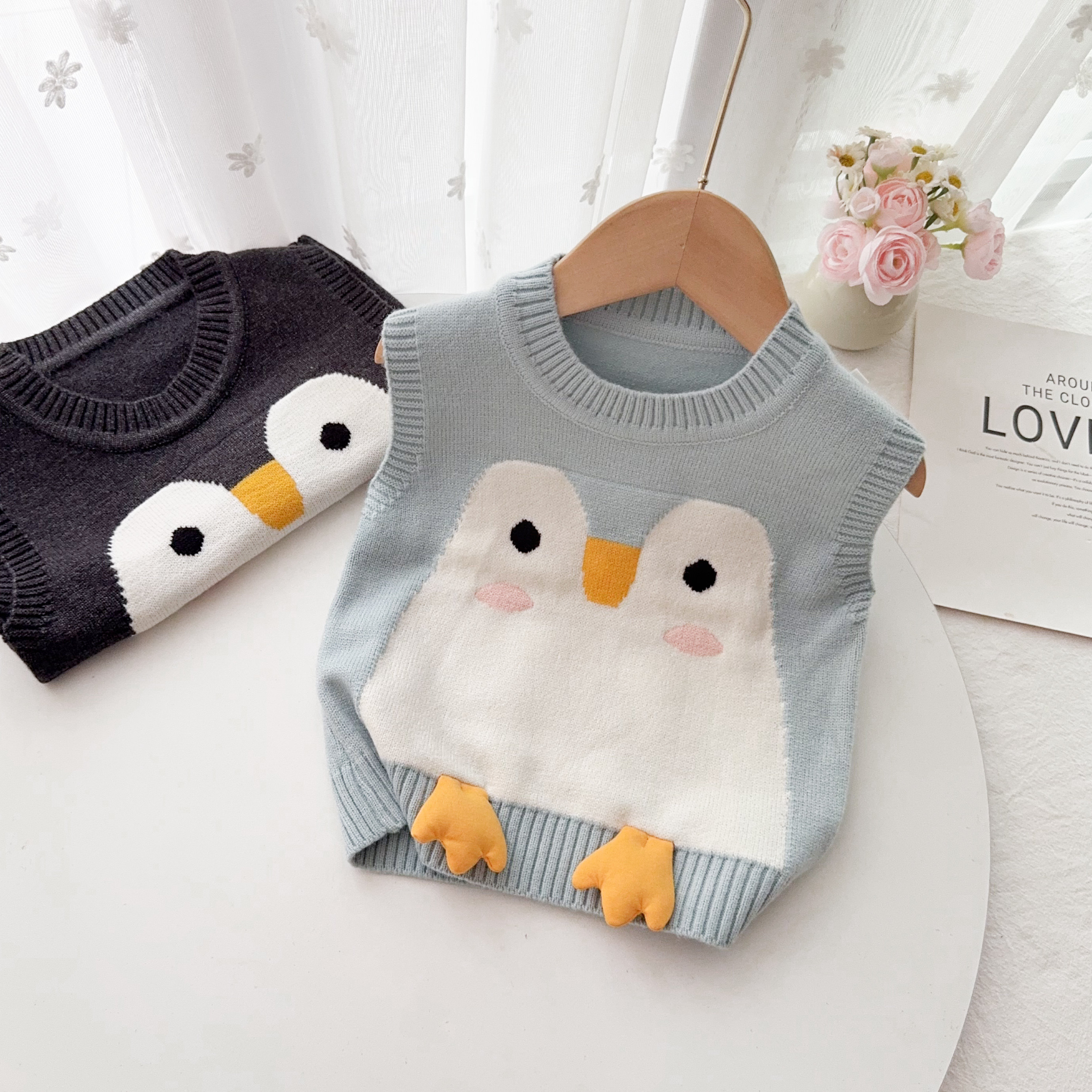 男宝宝针织衫马甲男女童坎肩卡通外穿新款秋装儿童中小童毛衣背心,童装/婴儿装/亲子装,马甲,淘宝优惠券,粉丝福利购,淘宝优惠卷