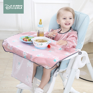 吃饭神器围兜托盘宝宝防脏一体式 餐桌围垫餐椅婴儿童罩衣秋冬小童