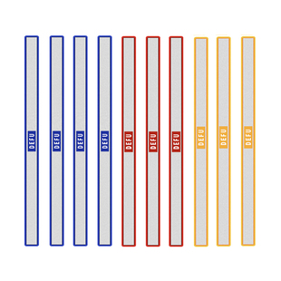 硬磁条强力磁铁条长条强磁白板办公教学彩色条形磁铁黑板磁吸贴片