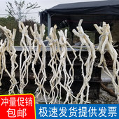 干树枝装 饰干枝干花艺术枯枝枯木树天然去皮本色树枝壁挂衣架摆件