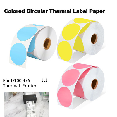 For D100 Printer's Thermal Label Paper不干胶热敏纸标签纸