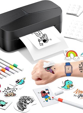 Phomemo TK32纹身转印机卡通纹身贴跨境手机蓝牙热敏打印机水转印