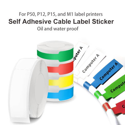 Waterproof and Oilproof Thermal Cable Label Sticker线缆标签