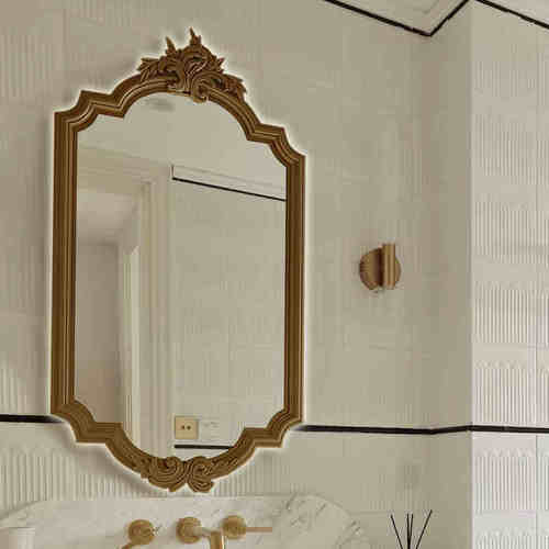 法式浴室镜梳妆化妆镜