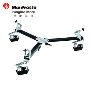 曼富图（Manfrotto）114数码单反相机大型摄影/摄像/电影三脚架重型脚轮