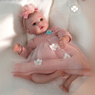HBL正版重生娃娃 塑胶玩偶婴儿仿真女孩儿宝宝人偶模型陪伴安抚