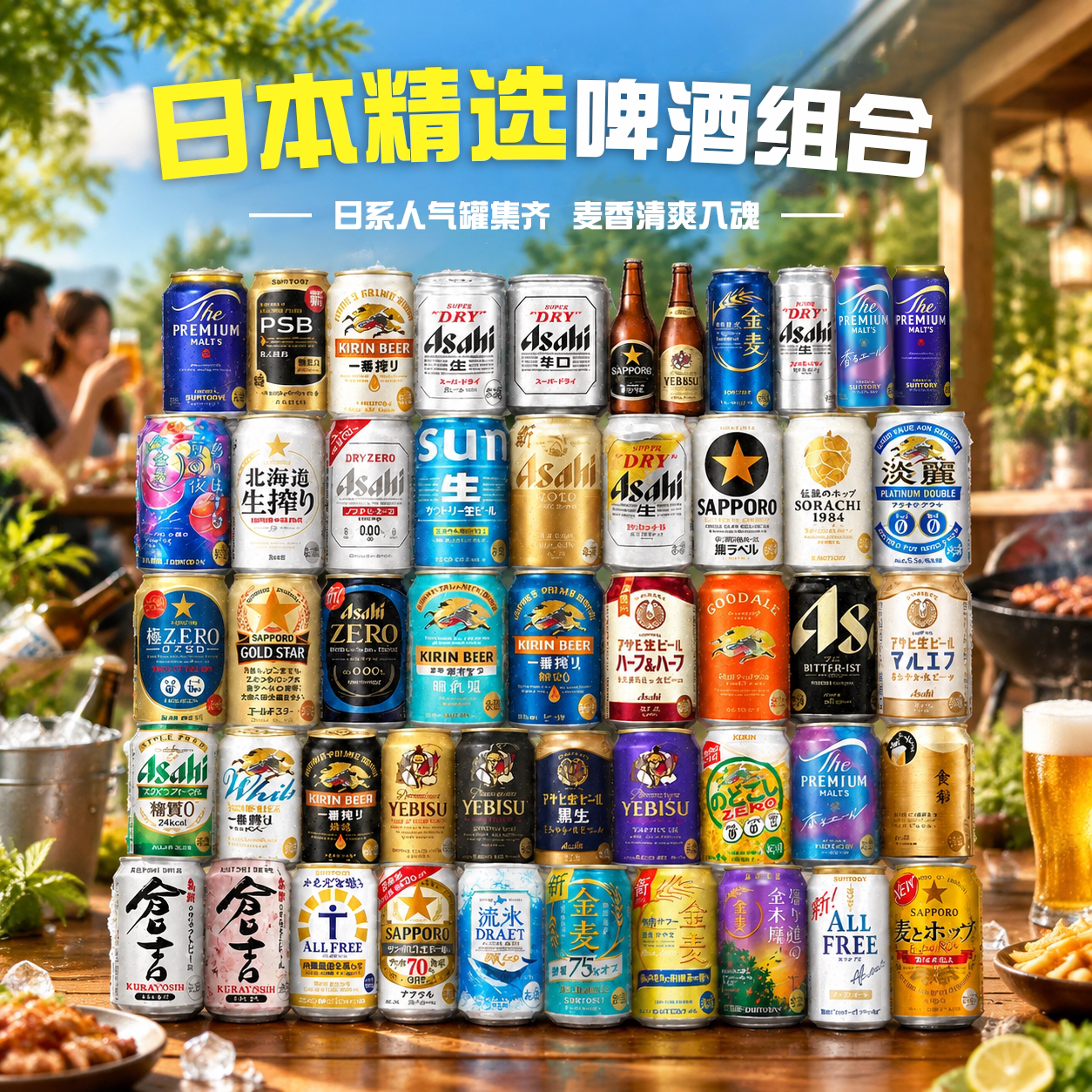 啤酒蛋糕套装！日本原装进口啤酒图片