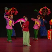 舞台演出表演服装 专业定制同款 海阳大秧歌 舞蹈世界男女群舞