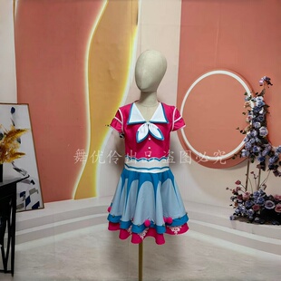 《风吹过稻田，我想起你》儿童现当代舞群舞同款舞蹈演出服定制