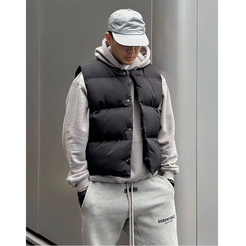 美式高街加厚羽绒棉服男轻薄