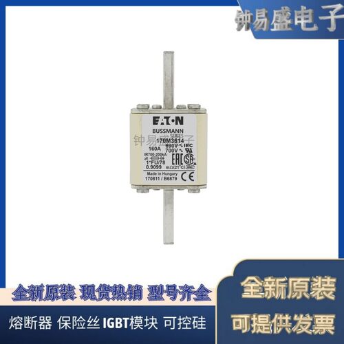 出售Bussmann熔断器170M3608 3609 3610 3611 3612 3613 3614
