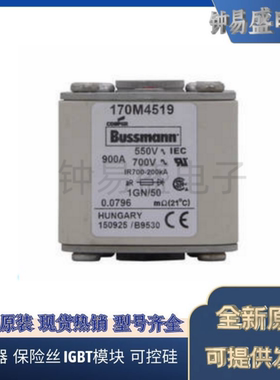 Bussmann熔断器170M4531 170M4532 170M4533 170M4534 170M4535