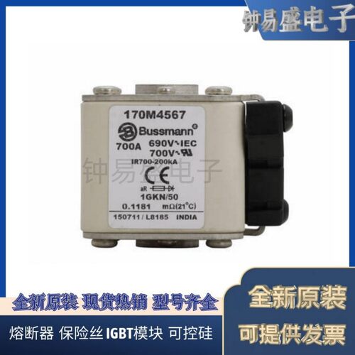 Bussmann熔断器170M4536 170M4537 170M4538 170M4539 170M4540