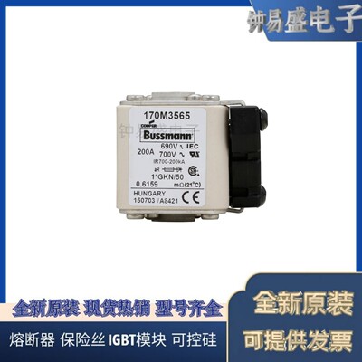 Bussmann熔断器170M3539 170M3540 170M3541