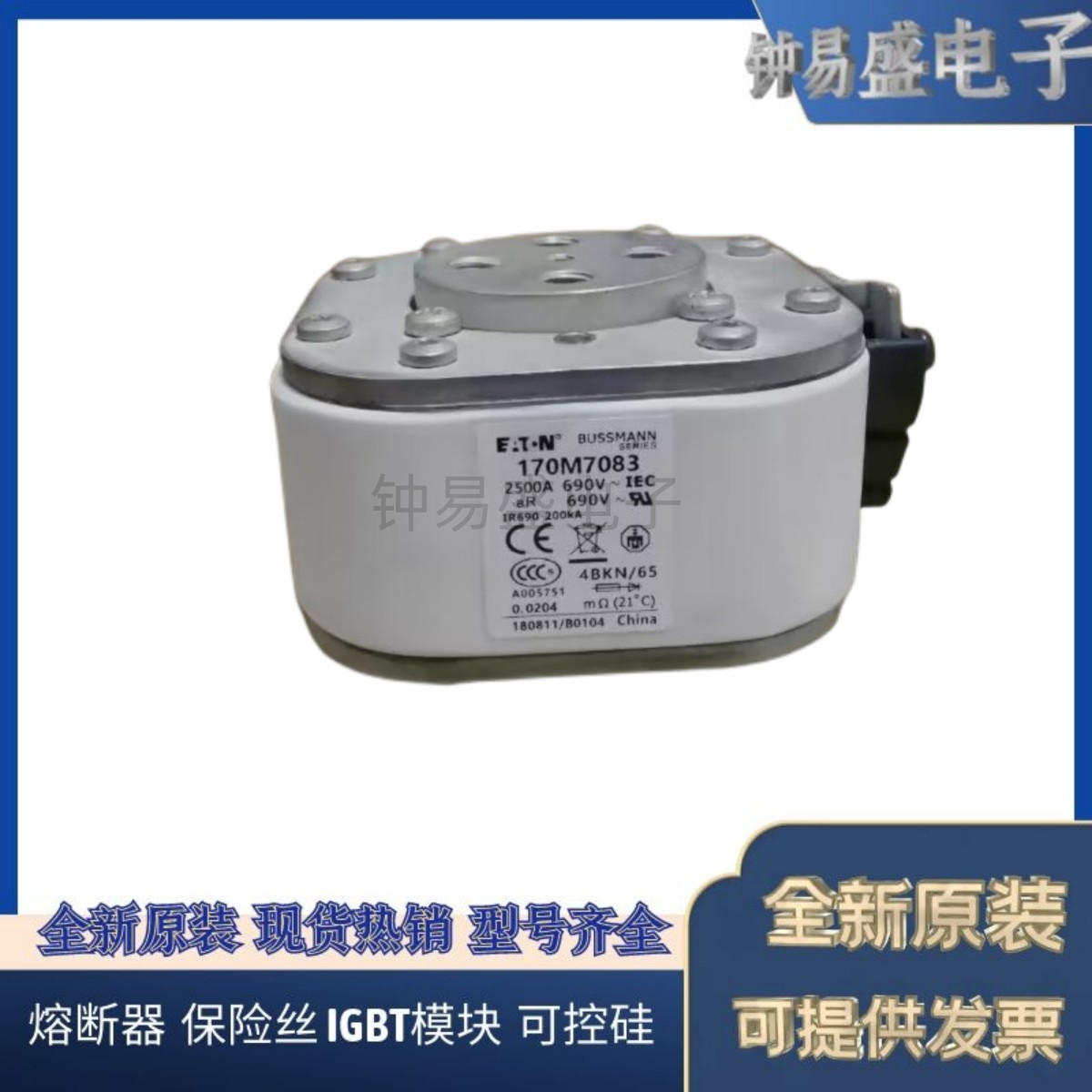 Bussmann熔断器170M7061 170M7062 170M7063 170M7064 170M7065