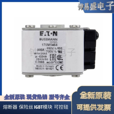 Bussmann熔断器170M5442 170M5443 170M5444 170M5445 170M5446