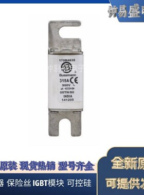 COOPER BUSSMANN熔断器170M4833 1000V 200A
