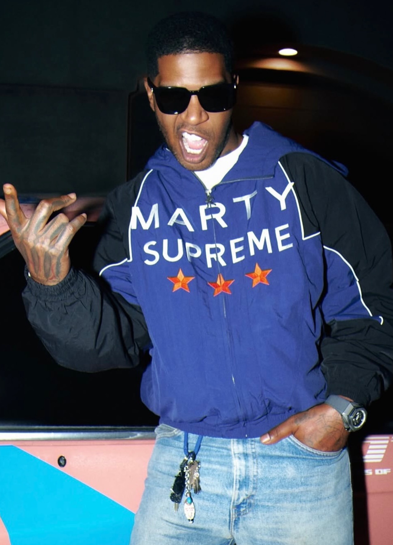 Marty Supreme A24 pop-up电影周边夹克 甜茶肯豆同款