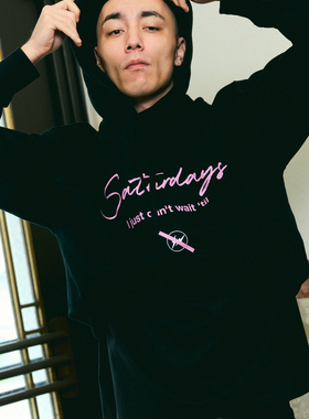 Saturdays NYC x fragment design藤原浩联名V.A.限定帽衫卫衣