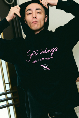 Saturdays NYC x fragment design藤原浩联名V.A.限定帽衫卫衣