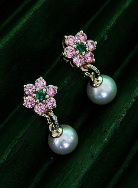 VEERT Collection 5 珍珠耳环耳钉吊坠