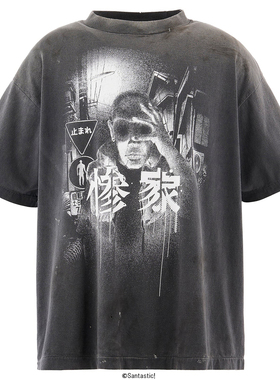 SAINT Santastic! x GEEKS RULE GS_SS TEE/惨家-zange联名T恤