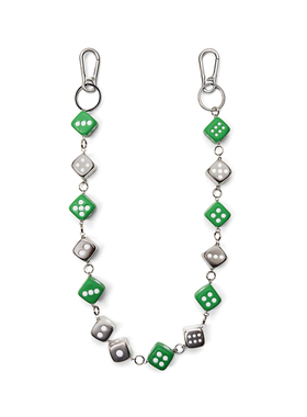 VEERT The Emperor Dice Wallet Chain骰子珍珠裤链