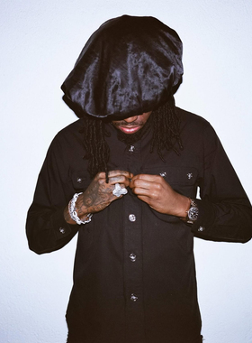 SEVENTH HEAVEN Crucifix Button Up十字架纽扣衬衫