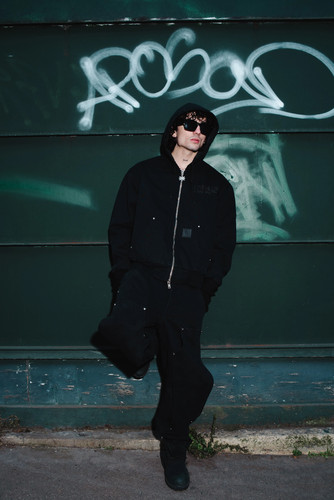 LOSTSHDWS REVERSIBLE DETACHED WORK JACKET可拆卸双面连帽夹克