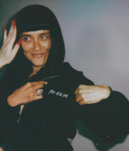 Deadly Doll grim reaper zip up帽衫套装