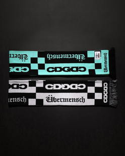 CDG x G-DRAGON权志龙Übermensch 东京限定CHECKERED STOLE披肩