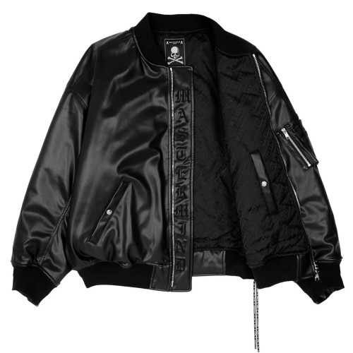 mastermind JAPAN FAUX LEATHER MA1 25FW秋冬皮夹克