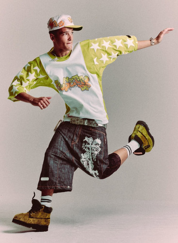 PDF 26SS LOW RIDE SHORTS涂鸦牛仔短裤