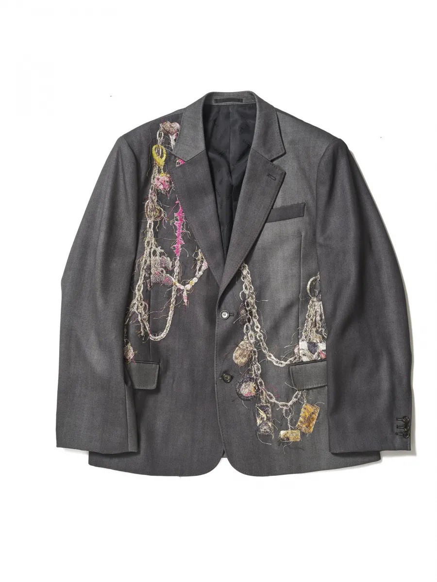 doublet EMBROIDERED CHAIN TAILORED JACKET刺绣西装夹克图片