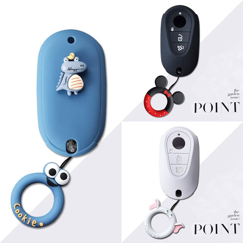 适用奔驰C级钥匙套C200壳C260L女