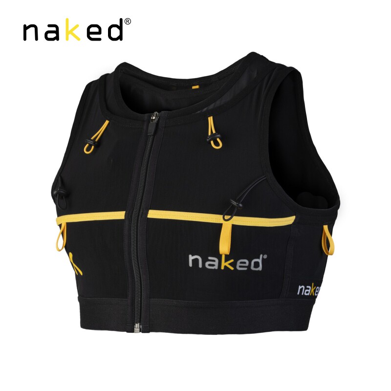 美国Naked轻网夏季轻量越野跑步马甲背包背心500毫升x2软水瓶套装