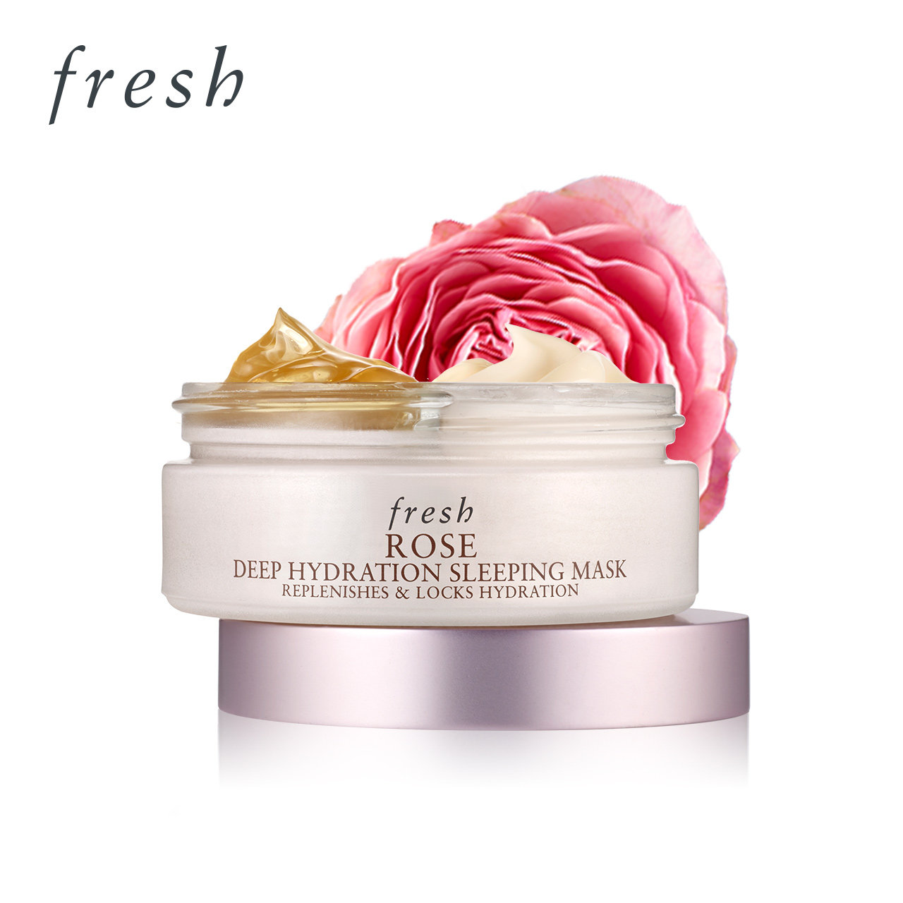 【官方正品】fresh馥蕾诗玫瑰密集保湿睡眠面膜 鸳鸯锅涂抹保湿