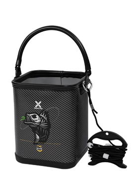 雷臣机械师打水桶活鱼桶装备鱼护桶多功能一体成型户外加厚耐用