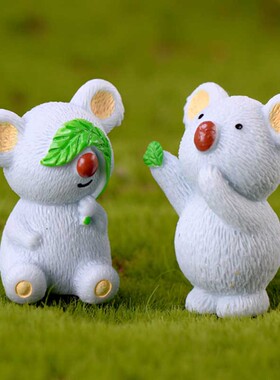 小动物考拉树袋熊摄影装饰摆件