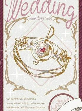 时空中的绘旅人雪君太太花嫁婚戒系列艾因路辰罗夏司岚叶瑄婚戒指