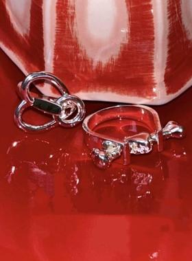 烤烤心活动骨头戒指