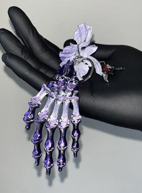 骷髅小手|亡灵腐核 哥特亚比挂件2026年新款小众时尚夸张吊坠饰品