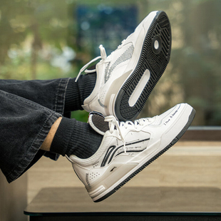 正品 男鞋 惟吾V1潮牌小白鞋 运动鞋 男款 李宁休闲运动鞋 2024秋冬新款