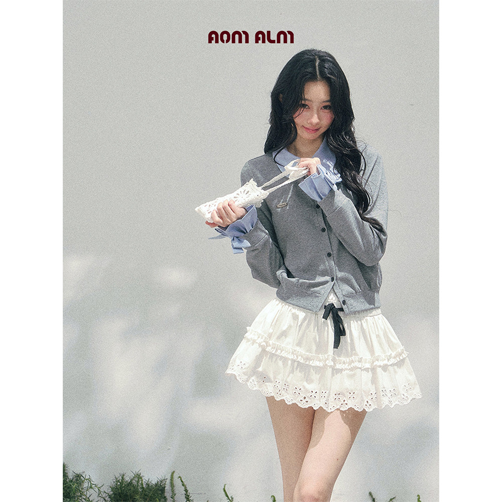 【1月30 新品86折】AOMALM少也眼"海德日记"%假两件针织毛衣女春,女装/女士精品,毛衣,淘宝优惠券,粉丝福利购,淘宝优惠卷