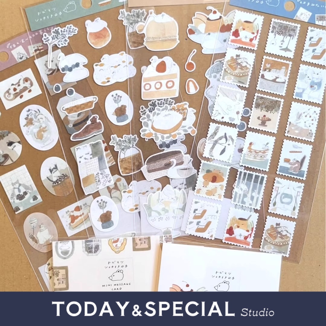 日本纸博tobimatsu联名明信片