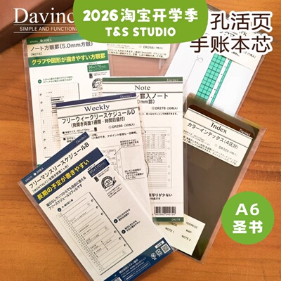 达芬奇Davinci活页内芯A6per