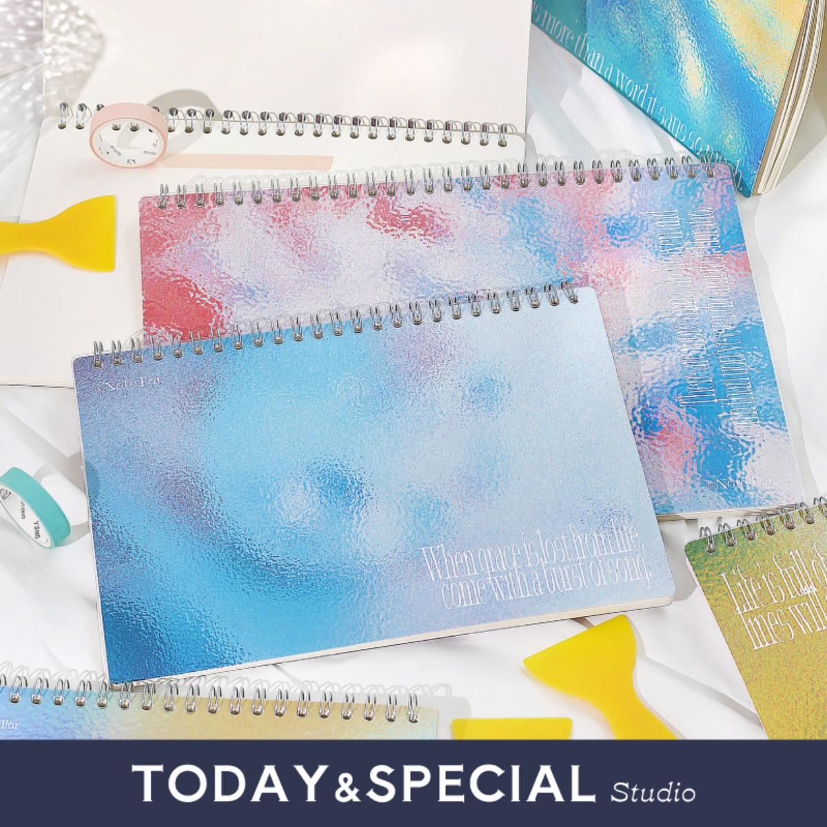 NOTEFOR夏日小清新活页离型本